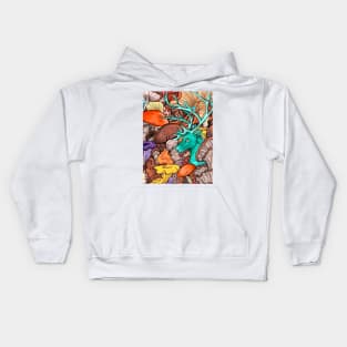 Mushrooms Kids Hoodie